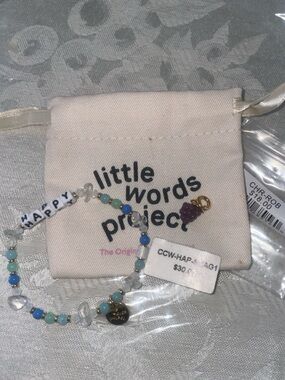 Little words project bracelet charm set